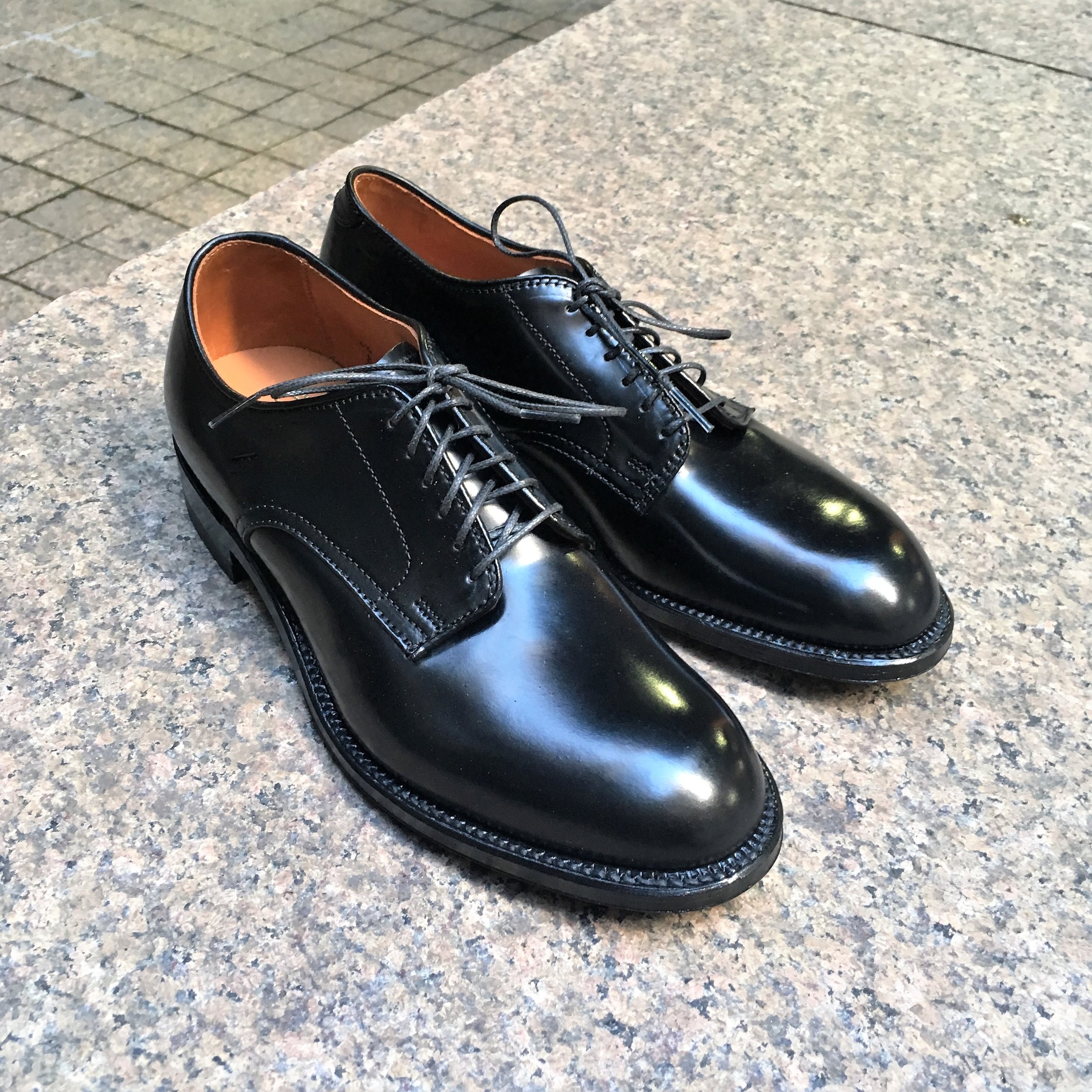 D0511 Black Shell Cordovan — mouldedshoe D0511 Black Shell Cordovan — mouldedshoe